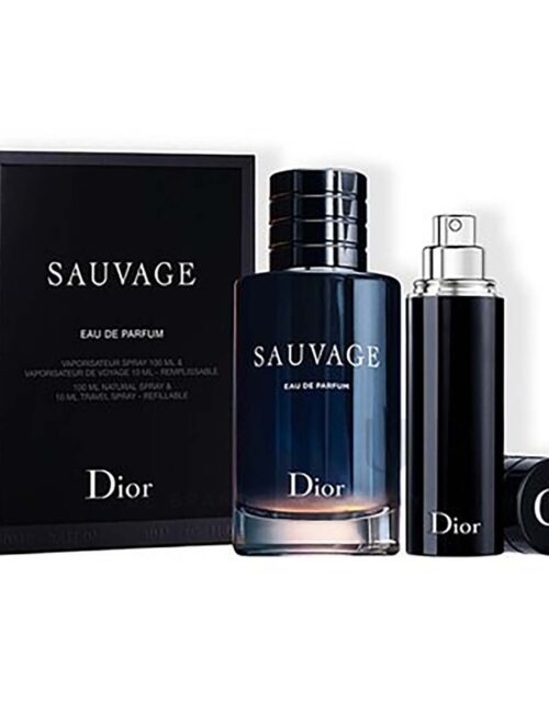 Dior Set Sauvage Edp 100ml Mini 10ml@