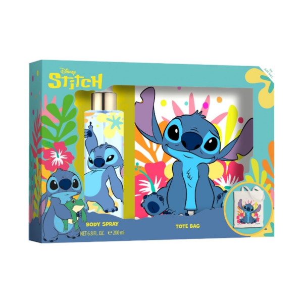 Disney Stitch Gift Set for Kids Includes Eau de Toilette Spray and Tote bag