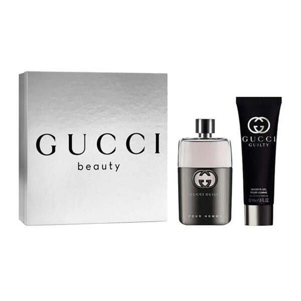 Gucci Men's 2-Piece Guilty Pour Homme Eau De Toilette + Shower Gel Gift Set