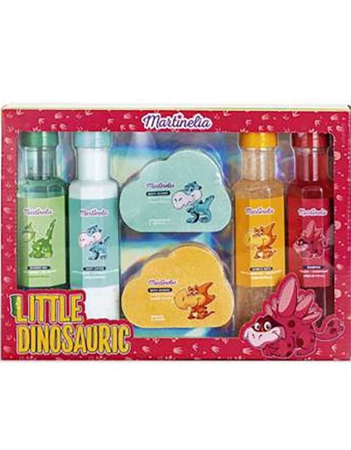 LITTLE DINOSAURIC COMPLETE BATH LOTE 6 pz