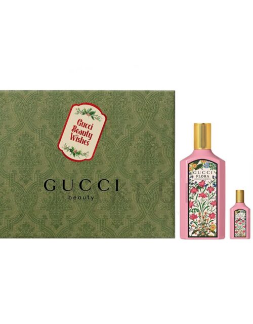 Set Gucci Flora Gorgeous Gardenia Edp 100ml Edp 10ml Mini 5ml